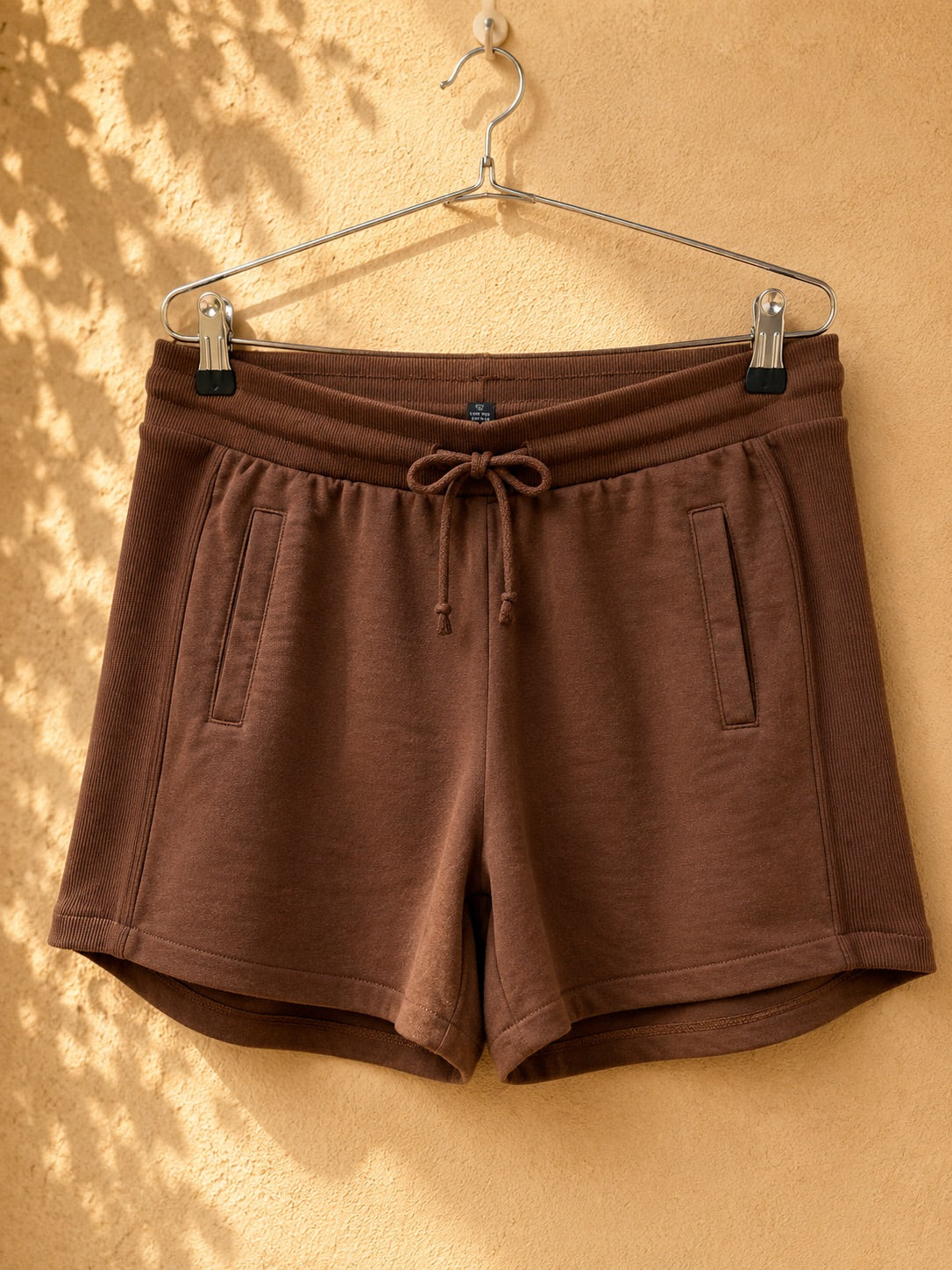 Szorty dresowe Stradivarius brązowe casual