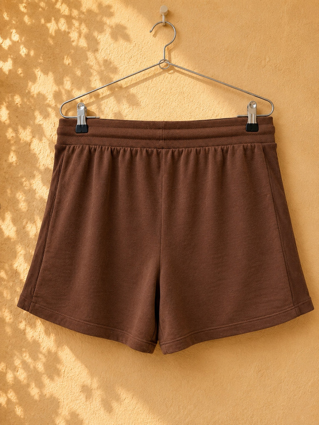 Szorty dresowe Stradivarius brązowe casual