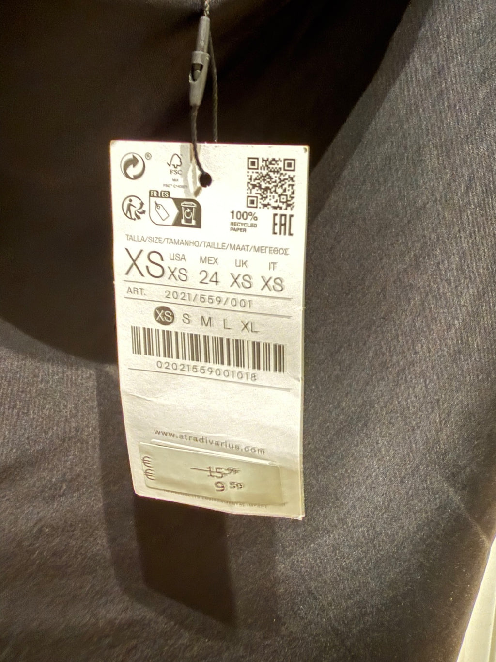Top satynowy na ramiączkach Stradivarius XS