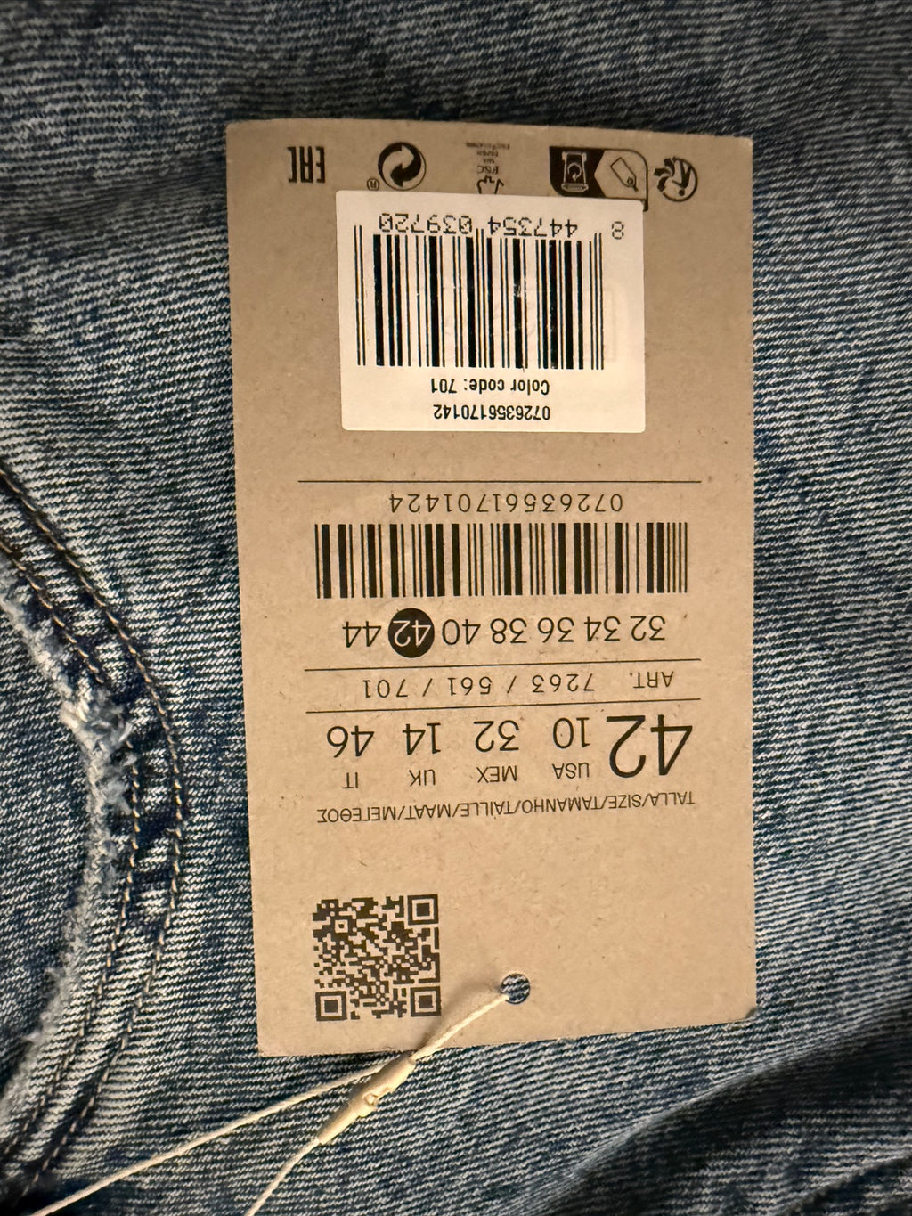 Jeansy wide leg Stradivarius jasny niebieski L