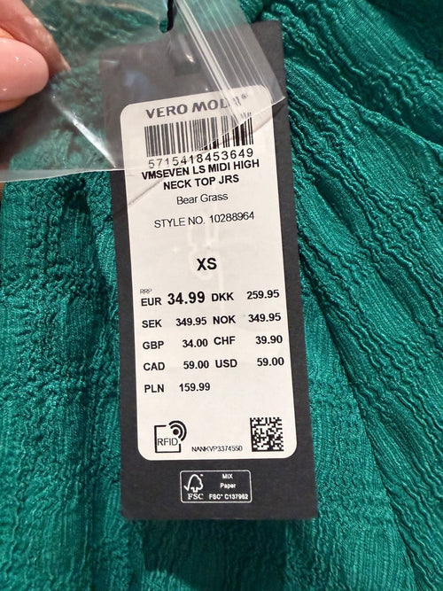 Bluzka boho z golfem Vero Moda