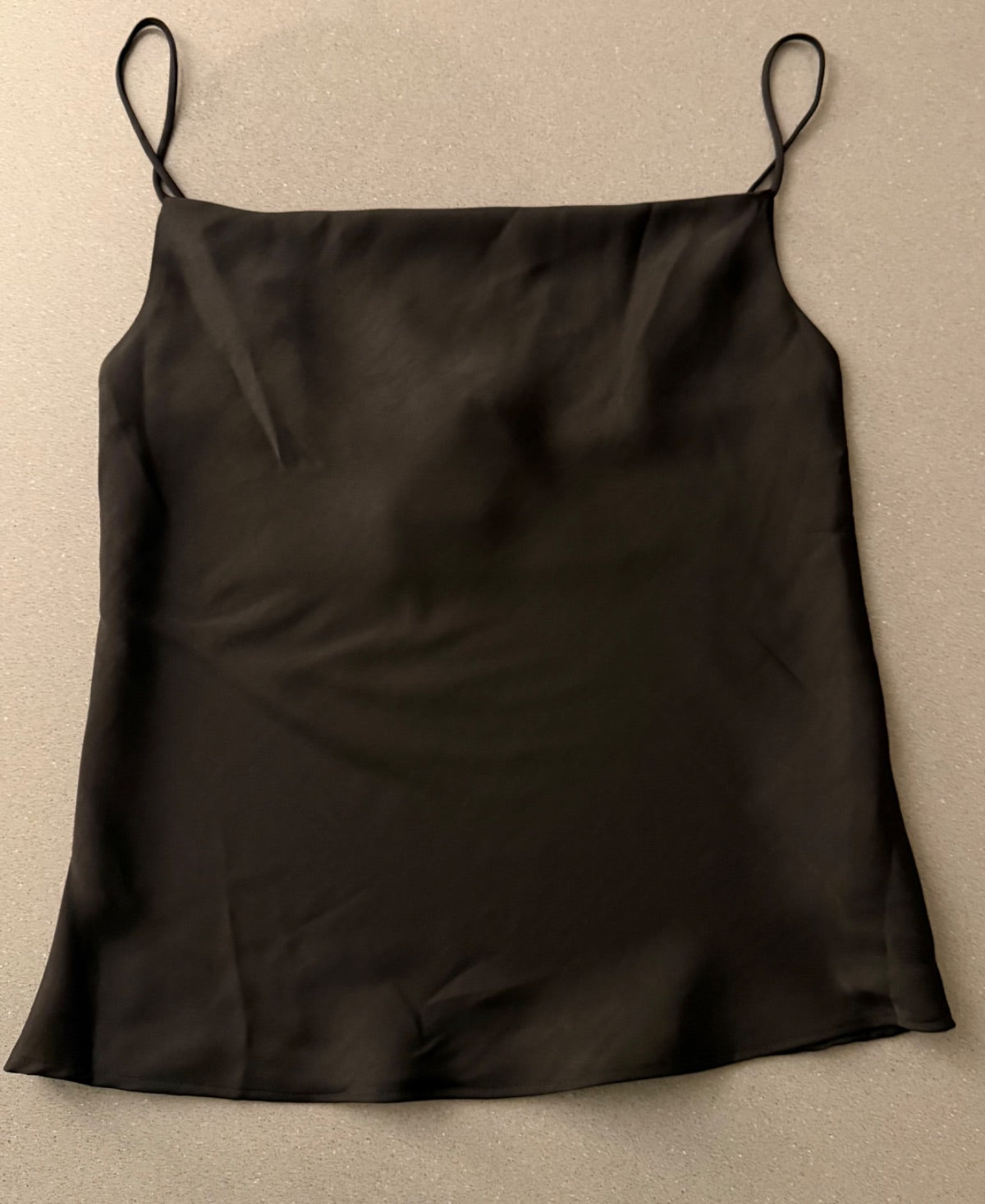 Top satynowy na ramiączkach Stradivarius XS