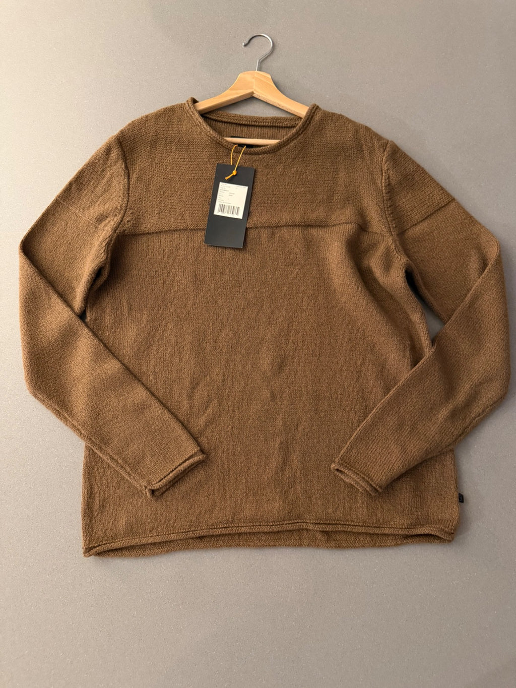 Sweter oversize Oliver Bernd Freier brązowy
