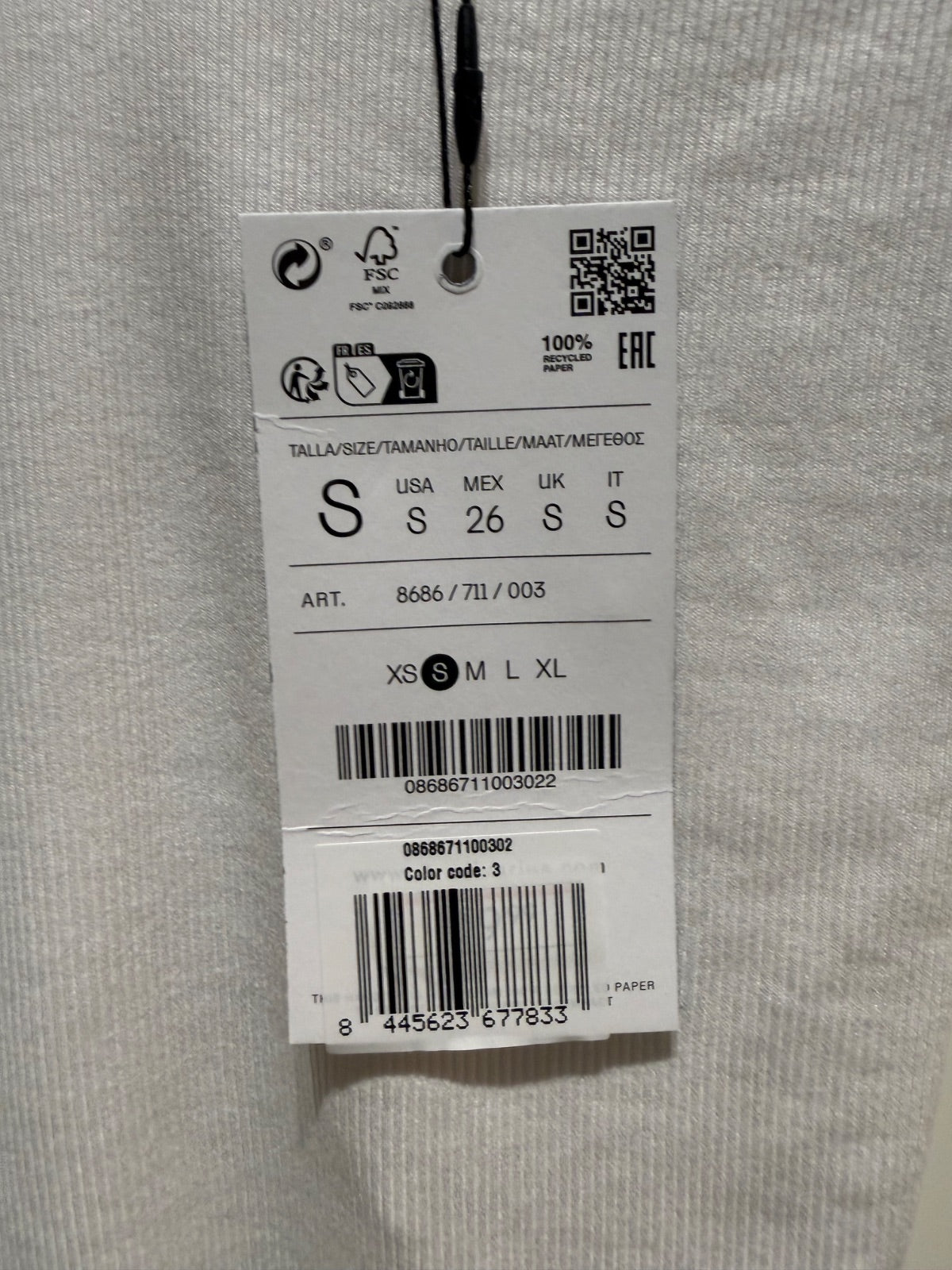 T-shirt prążkowany Stradivarius Casual Sport biały S