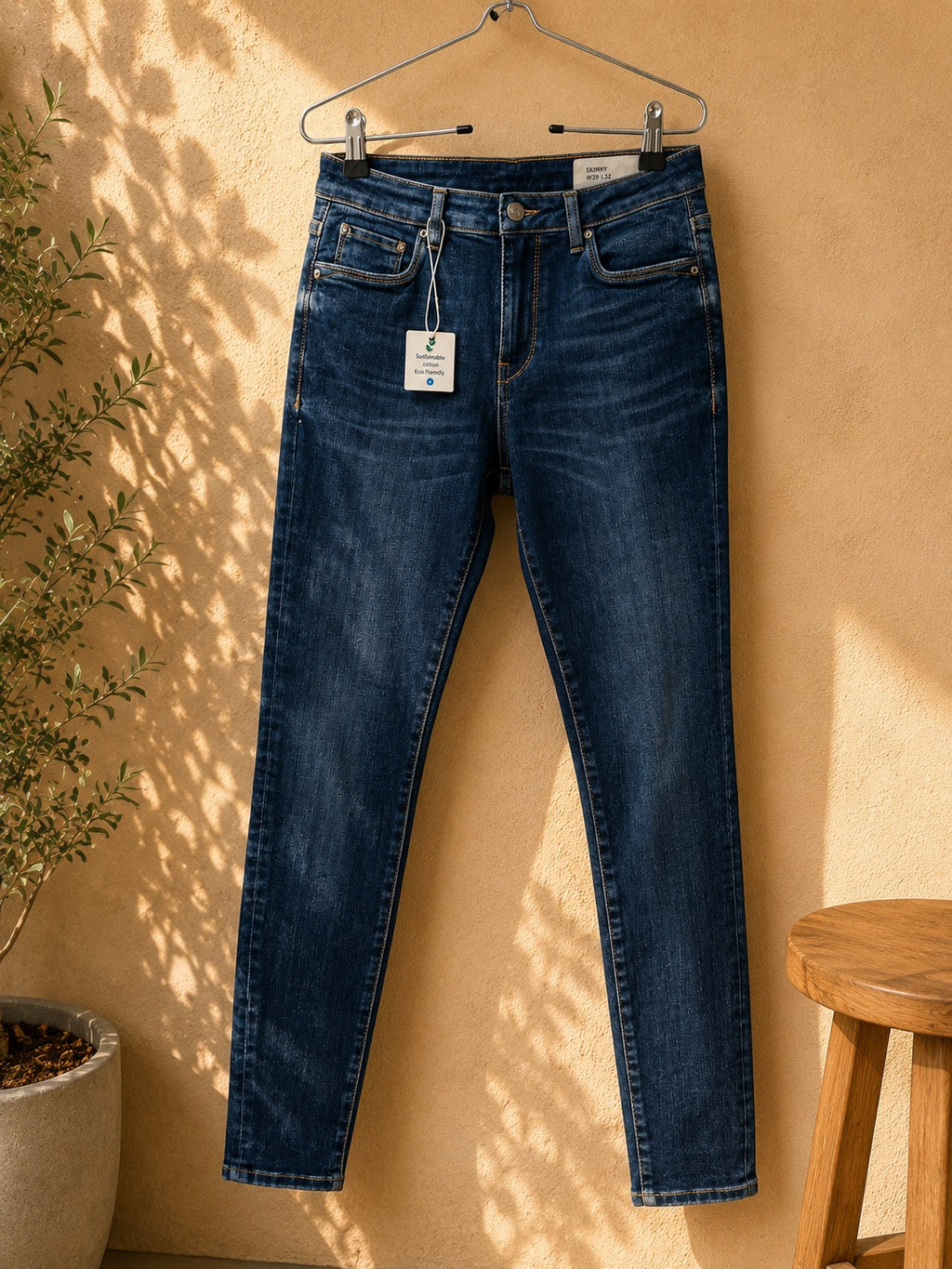 Jeansy skinny Esprit dark wash M