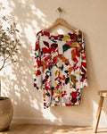Bluzka oversize w kwiaty s.Oliver 44
