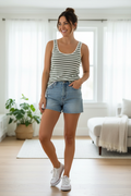 Top w paski Vero Moda SABB TANK