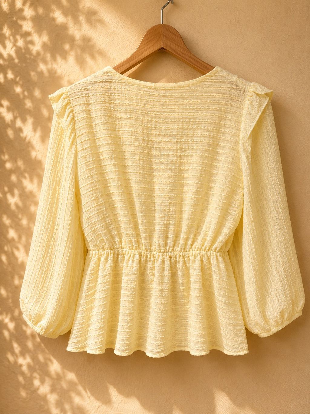 Bluzka z falbanami peplum Vero Moda