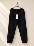 Spodnie jogger czarne Stradivarius