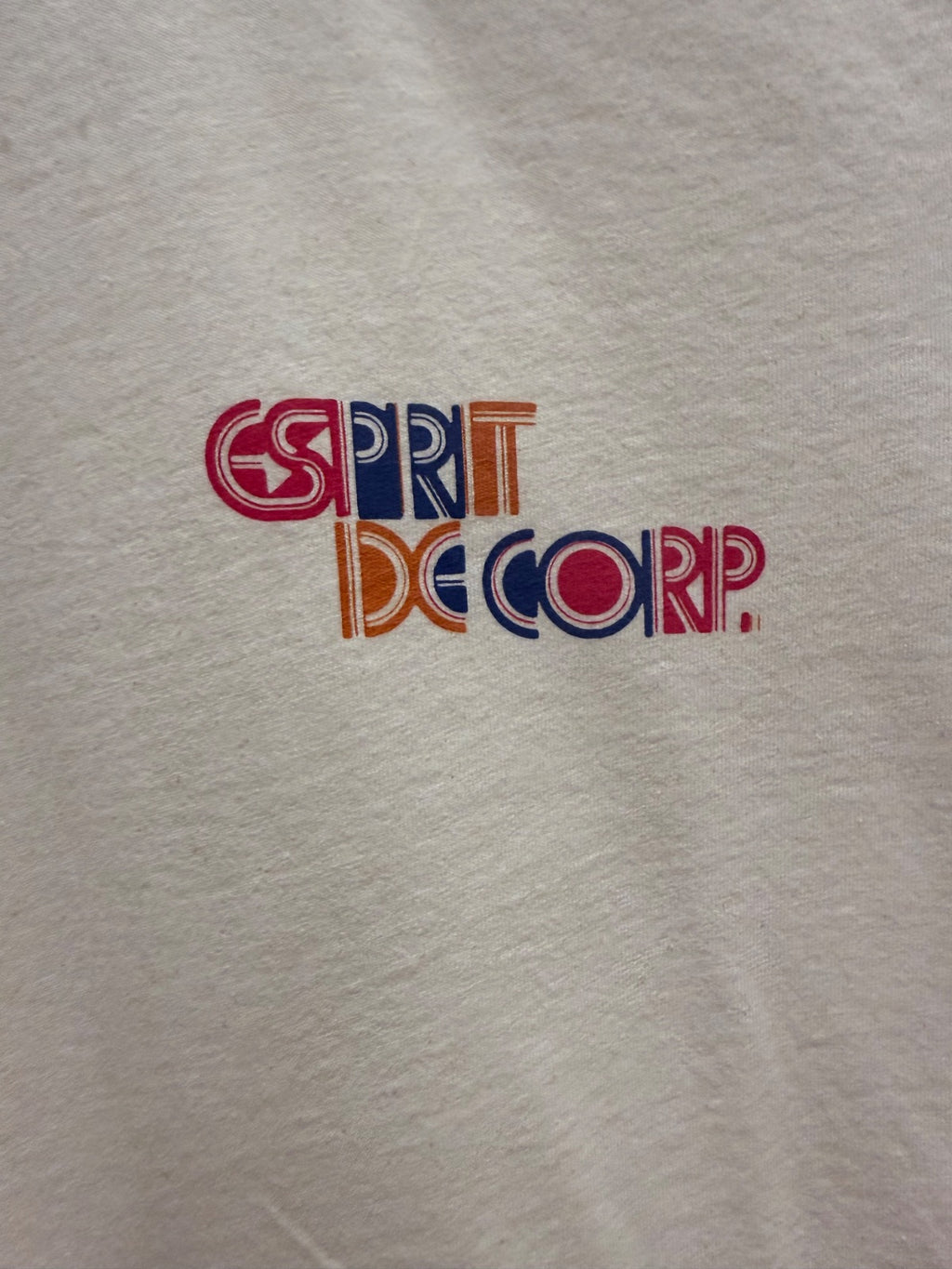 T-shirt ringer EDC Esprit de Corp biały