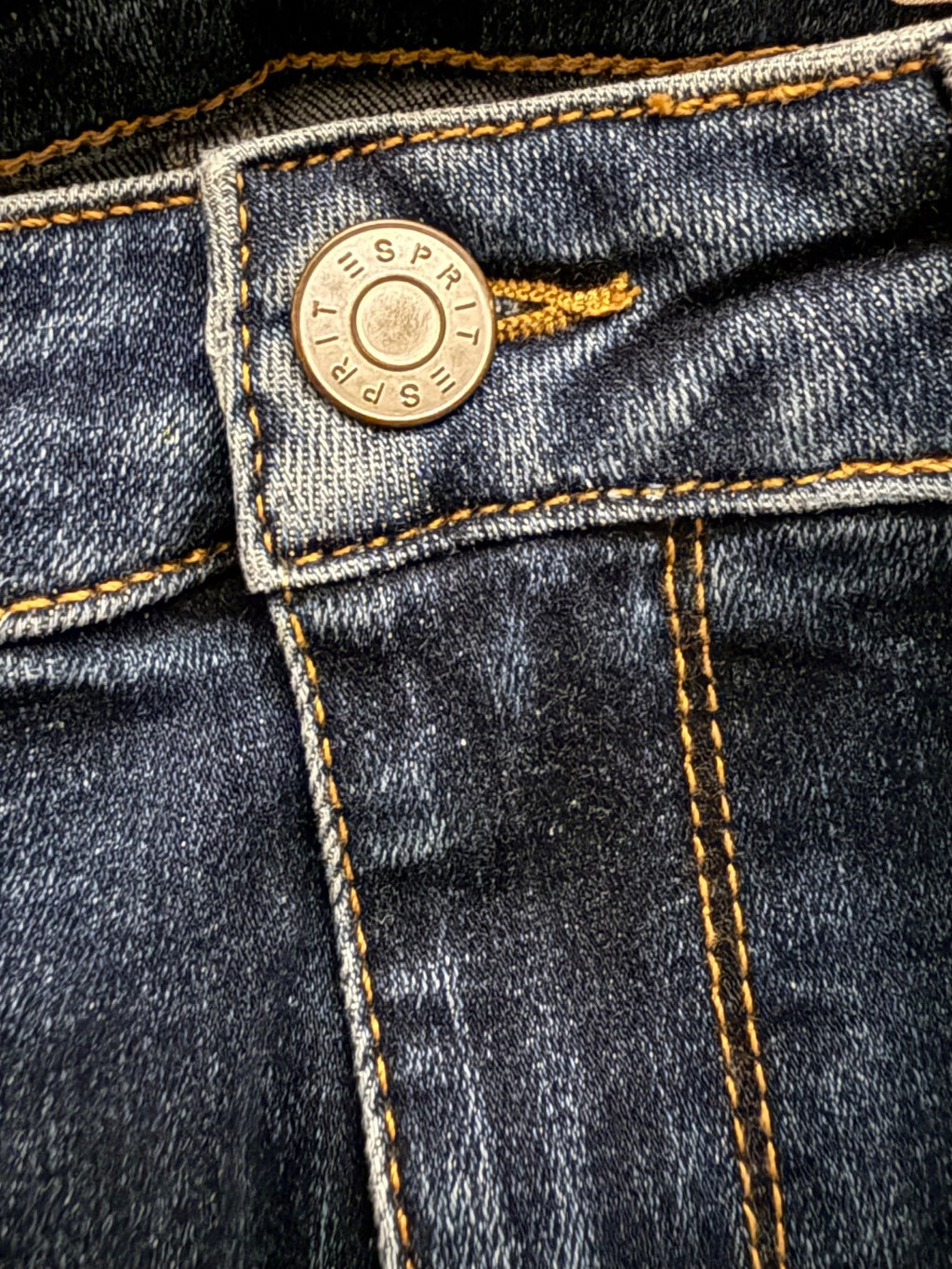 Jeansy skinny Esprit dark wash M