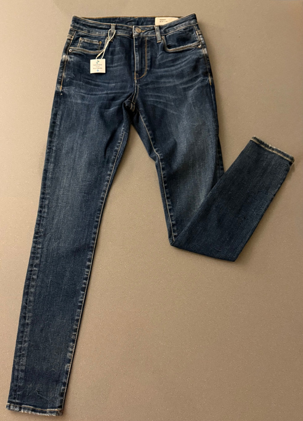 Jeansy skinny Esprit dark wash M