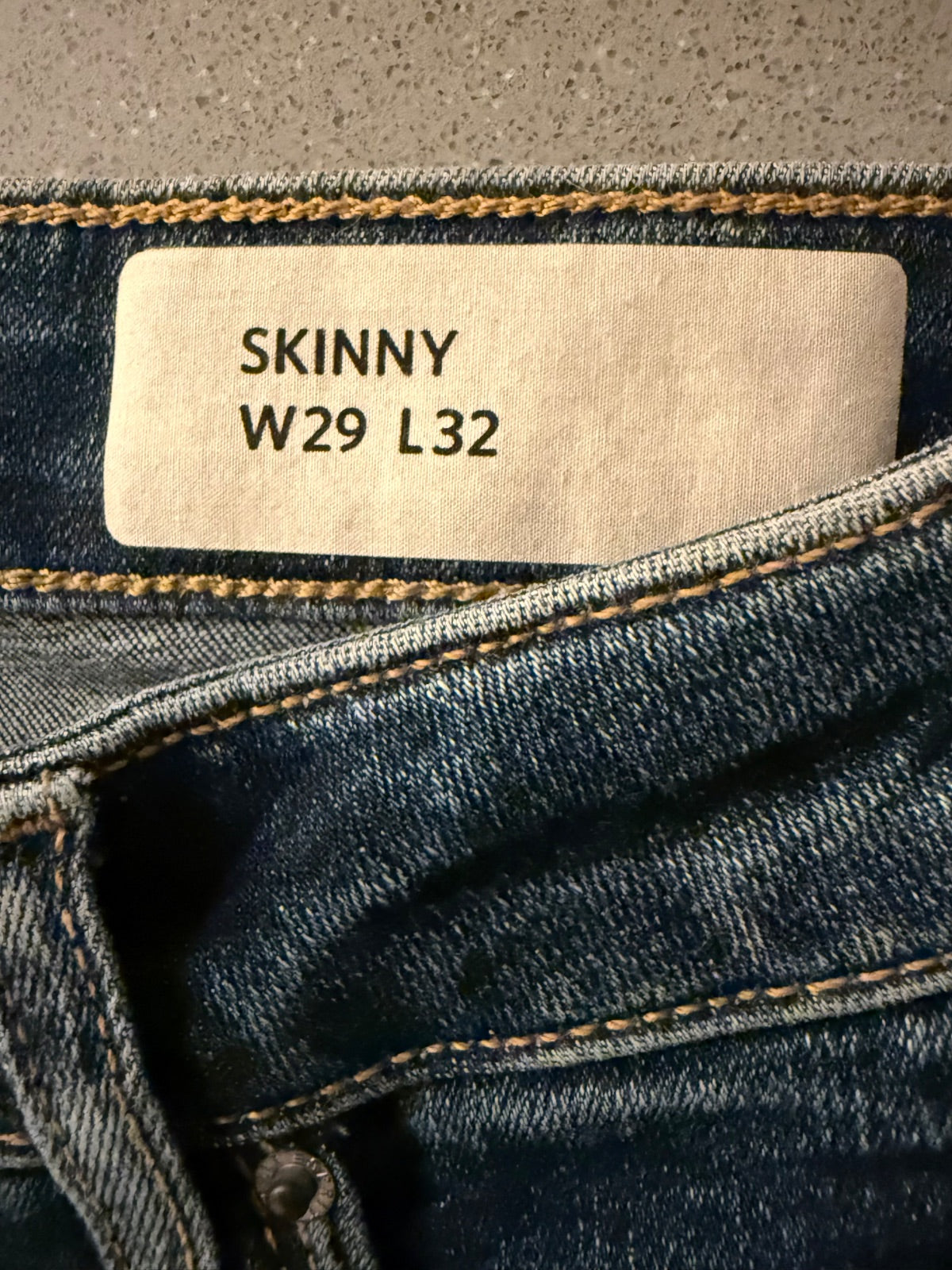 Jeansy skinny Esprit dark wash M