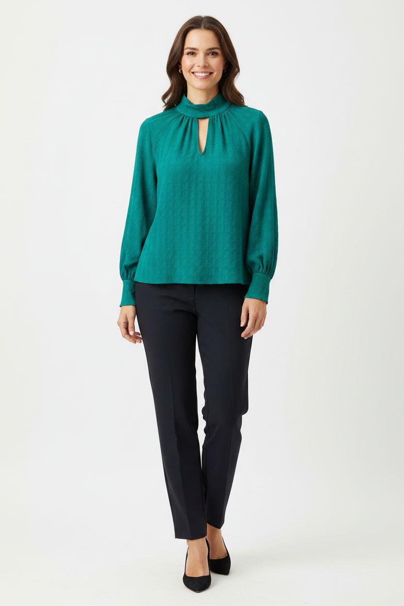 Bluzka boho z golfem Vero Moda XS